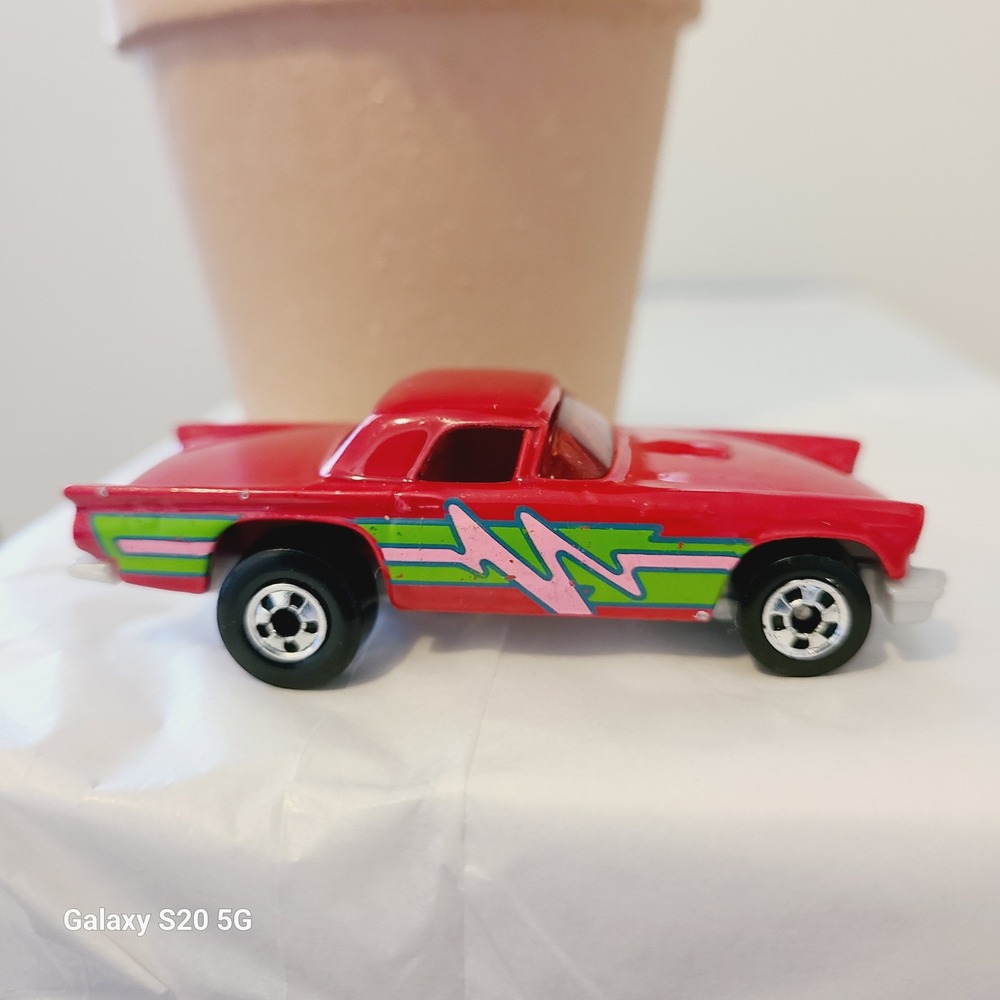 Hot Wheels‎ 1957 Thunderbird Red Diecast Toy Car 1977 Malaysia